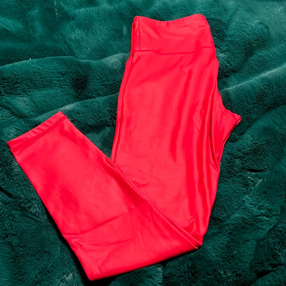 ZYIA LNT Metallic Red Leggings